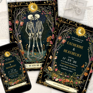 Till Death Do Us Part Wedding Invitation