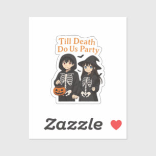 Till Death Do Us Party – Anime Halloween Couple Cl
