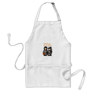 Till Death Do Us Party – Anime Halloween Couple Cl Standard Apron