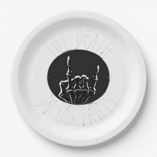 Till Death Do Us Party Classic Paper Plate