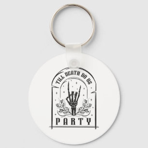 Till Death Do Us Party Gifts Retro Bachelorette Ha Key Ring