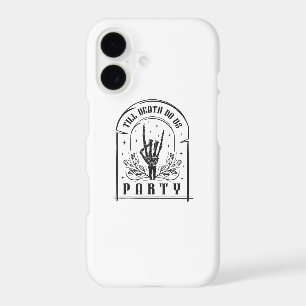 Till Death Do Us Party Retro Bachelorette Design
