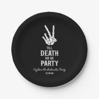 Till Death Do Us Party Skeleton Bachelorette Party