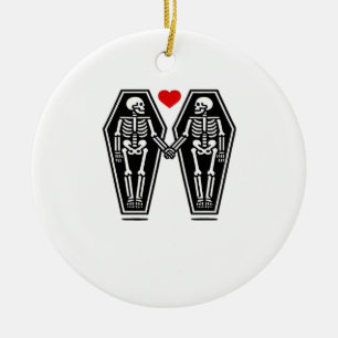 Till Death Do Us Together – Knows No Classic Ceramic Ornament