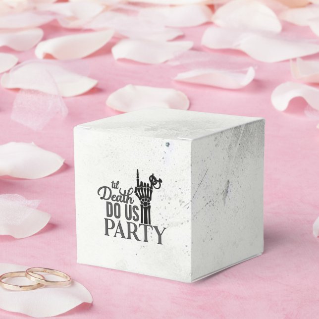 Till Death Favour Box (Wedding)
