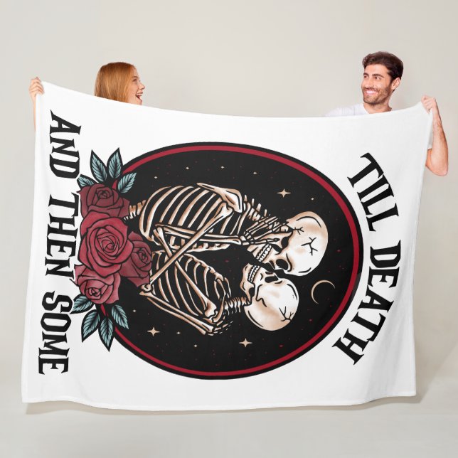 'Till Death Fleece Blanket (In Situ)