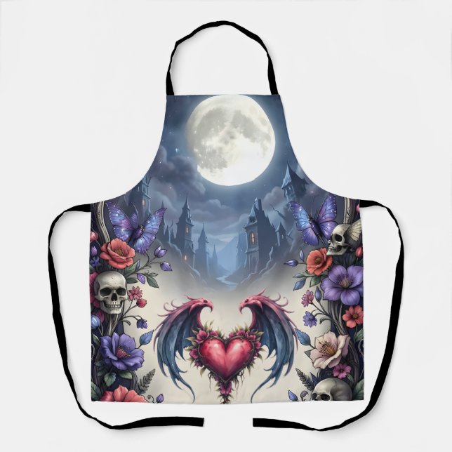 Till Death & Moonlight Bind Us.  Apron (Front)