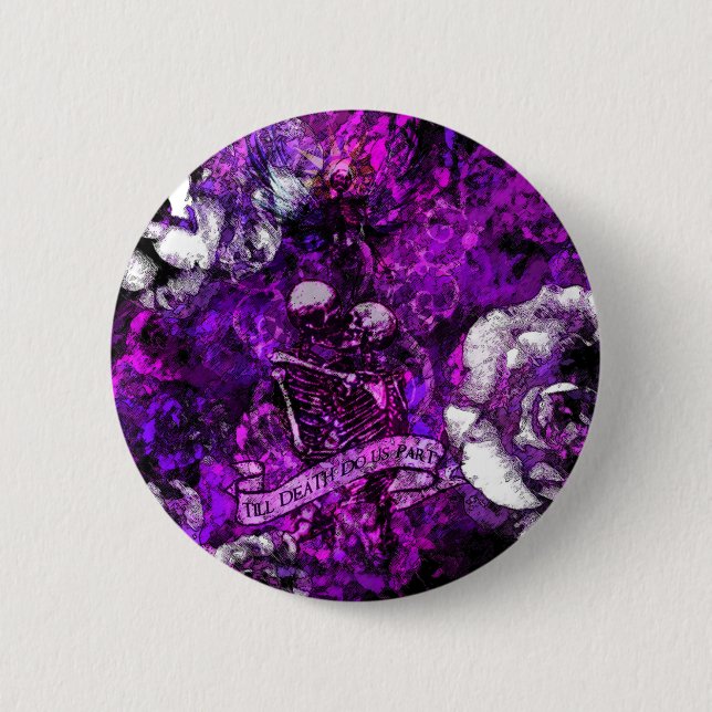 Till Death Purple Button (Front)