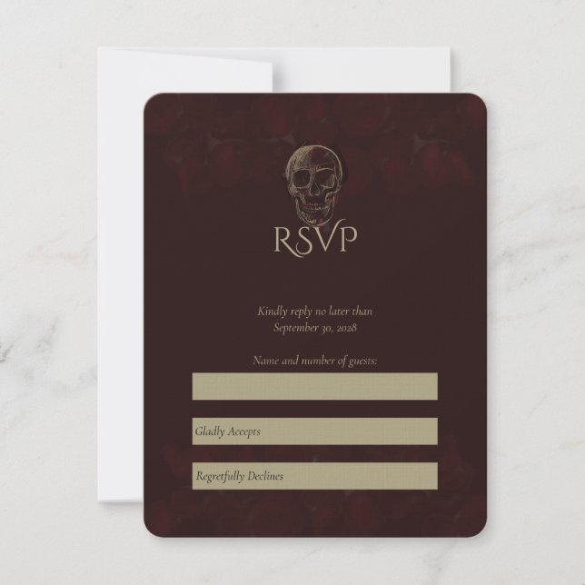 Till Death RSVP Cards (Front)