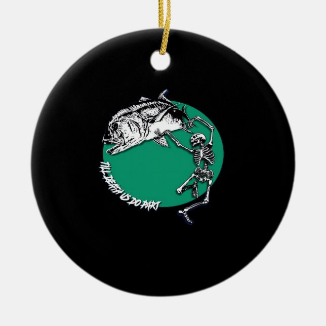 Till Death Us Do Part Classic Ceramic Ornament (Front)