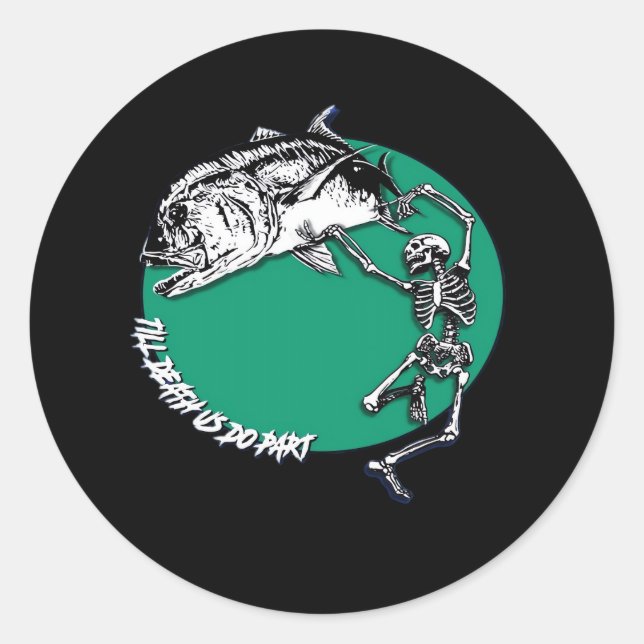 Till Death Us Do Part Classic Classic Round Sticker (Front)