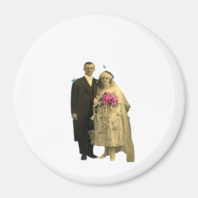 Till Death Us Do Part Classic Meme Magnet (Front)