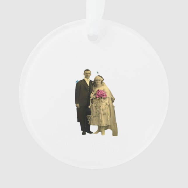 Till Death Us Do Part Classic Meme Ornament (Front)