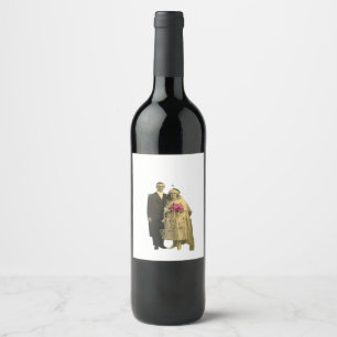 Till Death Us Do Part Classic Meme Wine Label