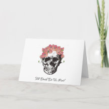 Till Death Us Do Part Skull Wedding Themed