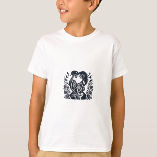 Till Death We – Skeleton Couple Gothic Design Clas T-Shirt