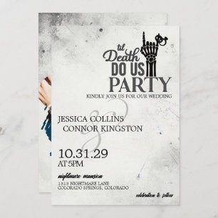 Till Death Wedding Invitation