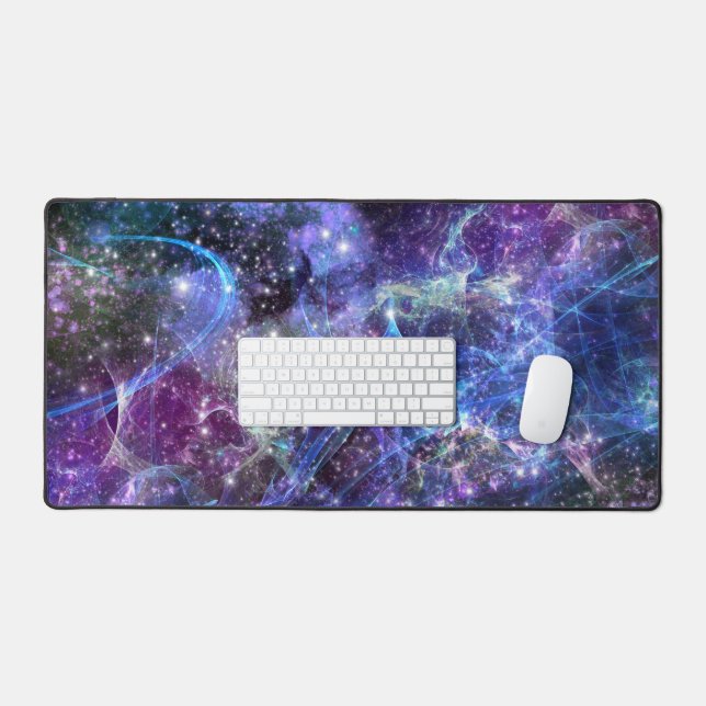 till the end of time, galactic space scape : desk mat (Keyboard & Mouse)
