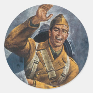 Till We Meet Again Classic Round Sticker