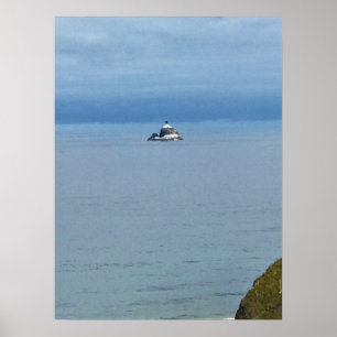 Tillamook Rock Light, Oregon Coast Poster