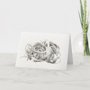 Tillandsia Xerographica Greeting Card 7" x 5"