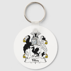 Tilley Family Crest Key Ring