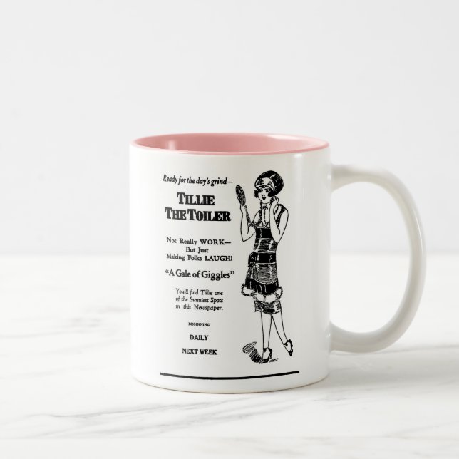 Tillie The Toiler 1926 illustration Mug (Right)