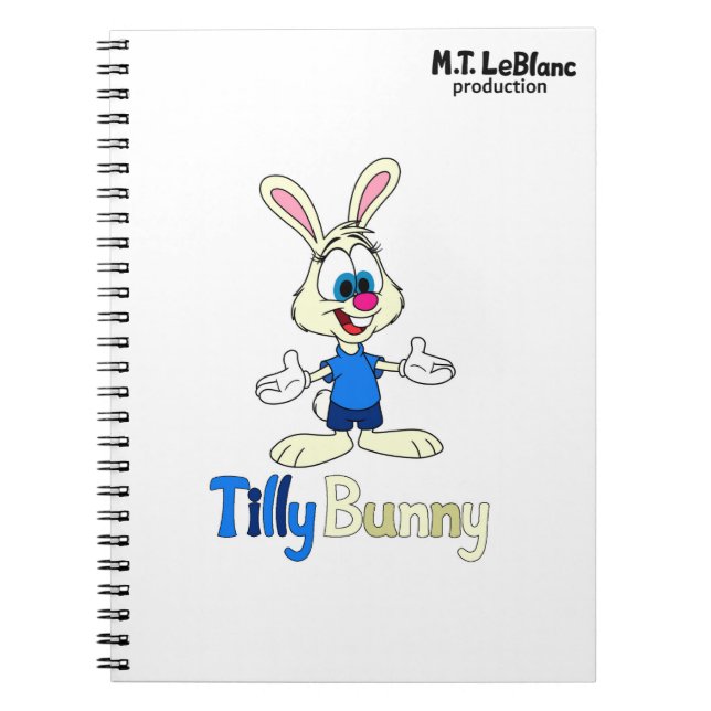 Tilly Bunny  Notebook (Front)