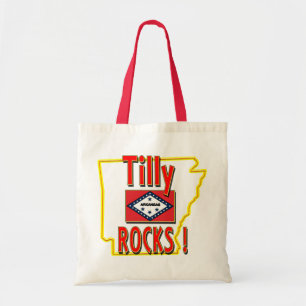 Tilly Rocks ! (red) Tote Bag