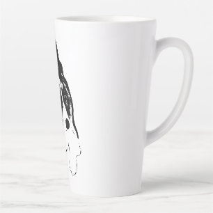 Tilted Gaze Dog Mug