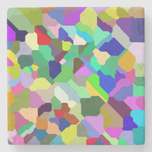 Tilted Tile Marble Coaster