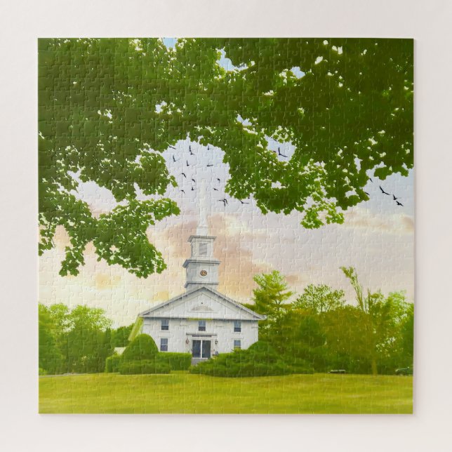 Tilton New Hampshire Jigsaw Puzzle (Vertical)