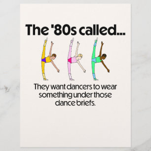 #TiltTuesday in '80s Dance Briefs Flyer