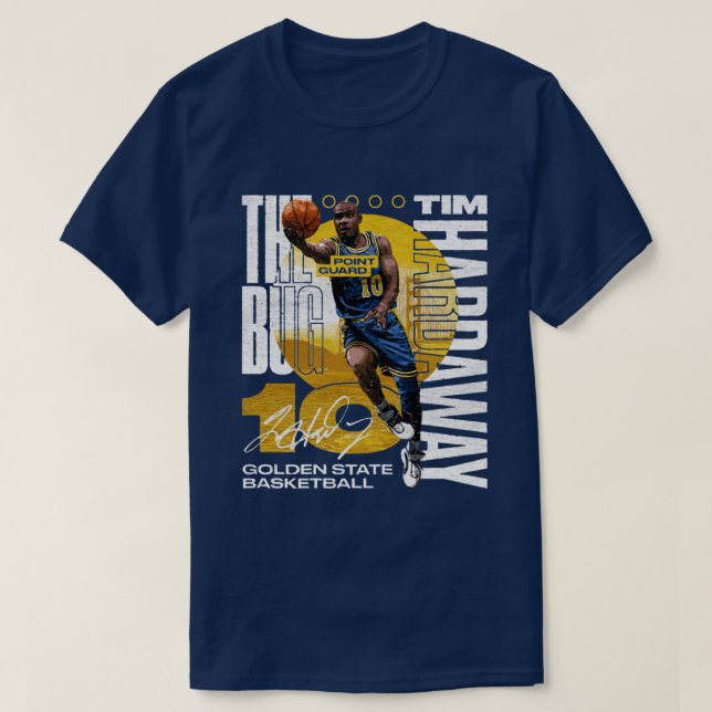 Tim Hardaway Graphic T-Shirt (Design Front)