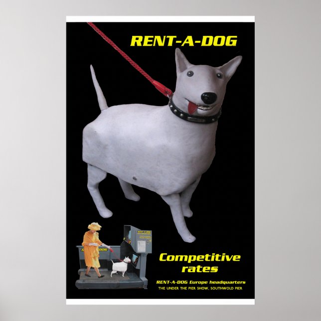 tim hunkin's rentadog poster (Front)