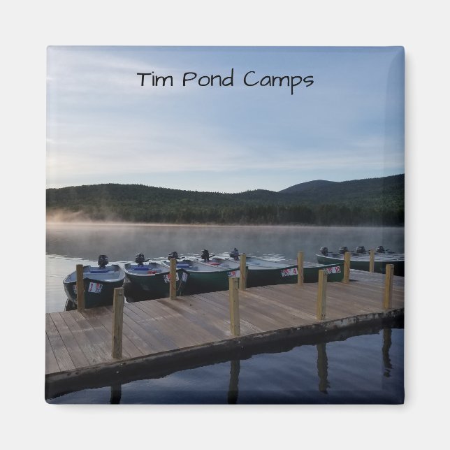 Tim Pond Wilderness Camps Magnets (Front)