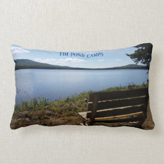 Tim Pond Wilderness Camps Throw Pillow