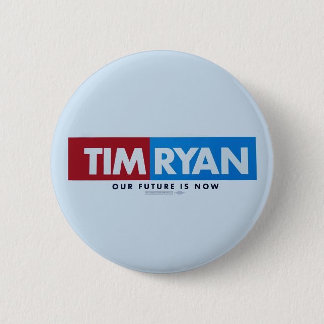 Tim Ryan 6 Cm Round Badge (Front)