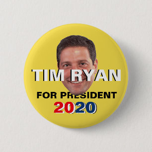 Tim Ryan for President 6 Cm Round Badge