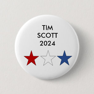 Tim Scott 2024 Presidential Button