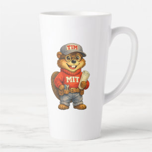 Tim the Beaver – Ghibli‑Inspired Mascot Latte Mug