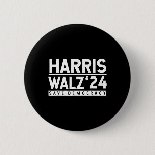 Tim-walz-2024 Election Men Women Kids Waltz 6 Cm Round Badge