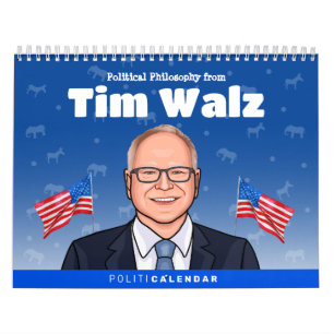 Tim Walz Calendar of Political Humour