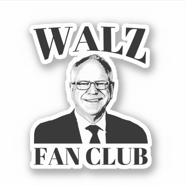 Tim Walz Fan Club (Front)