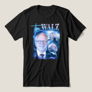 Tim Walz Retro 90s Tri-Blend Shirt