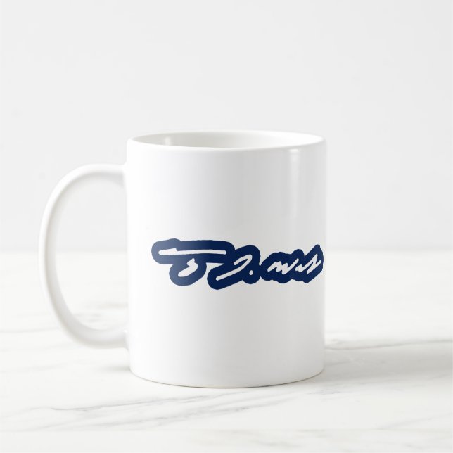 Tim Walz Signature Coffee Mug (Left)