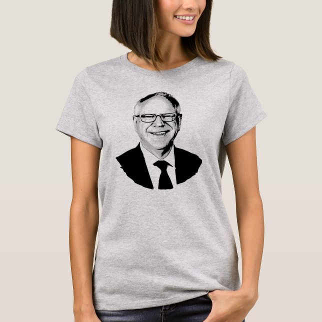 Tim Walz T-Shirt (Front)