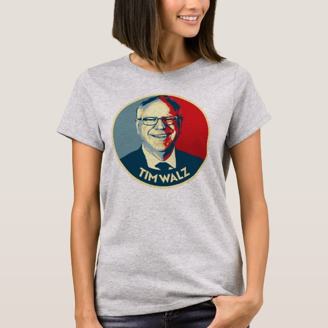 Tim Walz T-Shirt (Front)