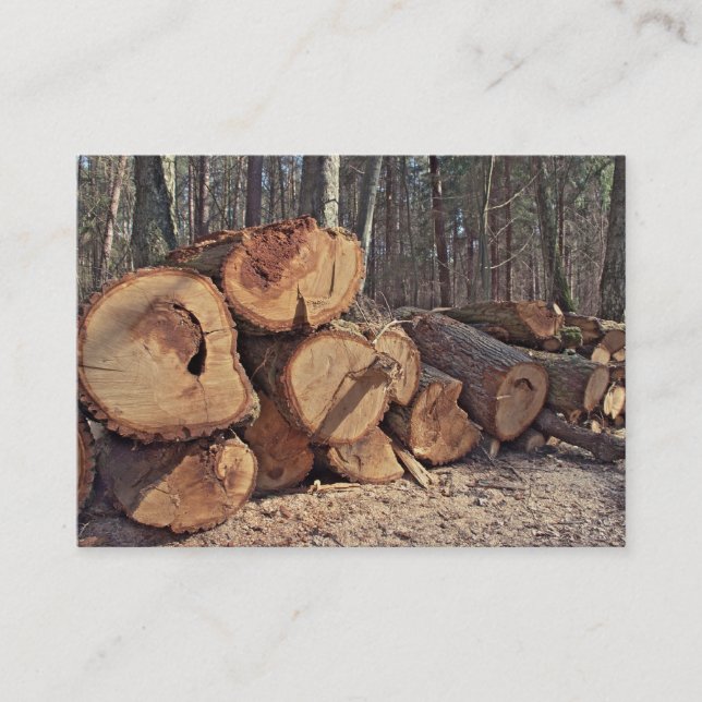 Timber Business card (Front)