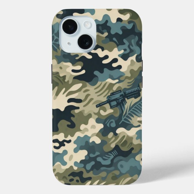Timber Duck Camo Classic patern Case-Mate iPhone Case (Back)